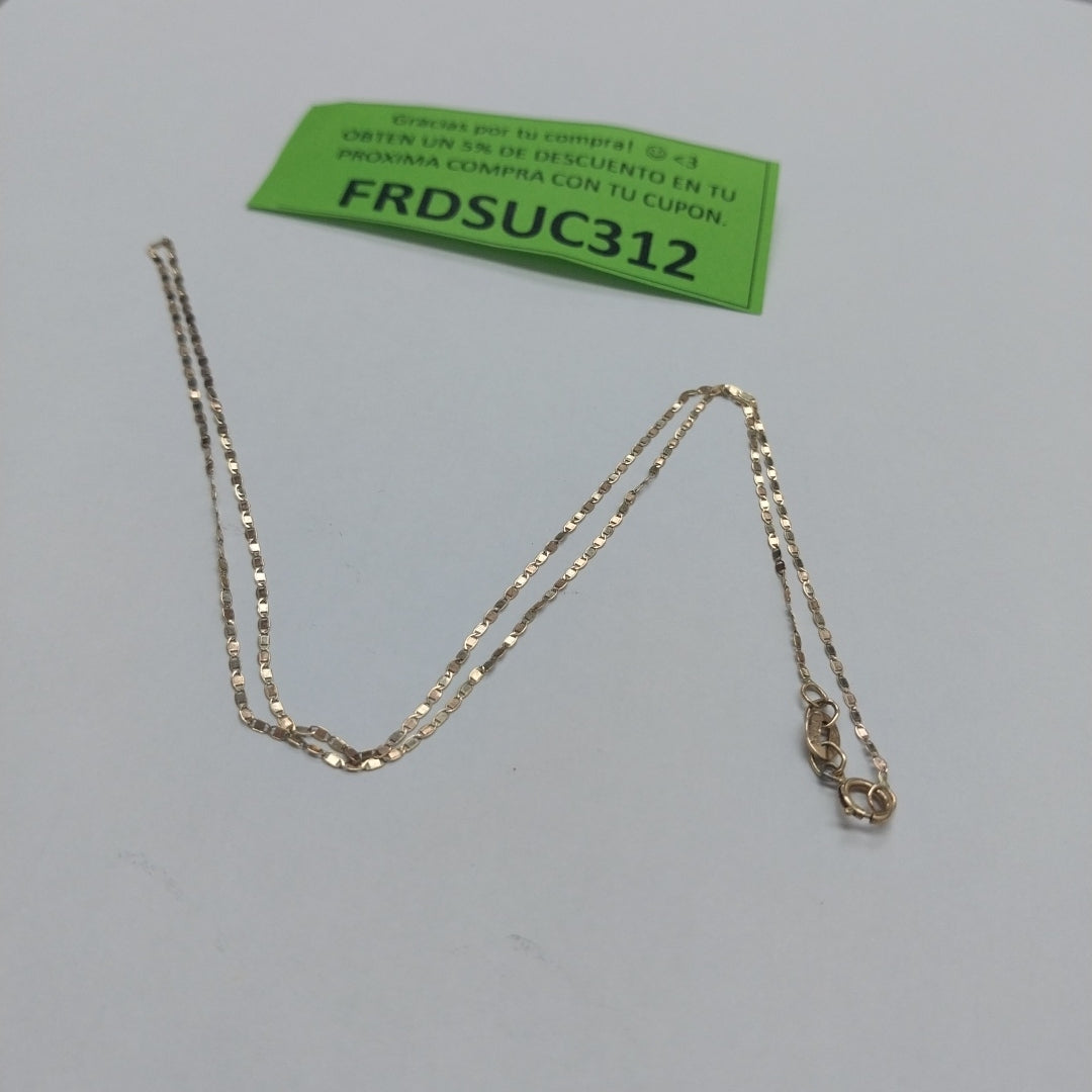 CADENA ORO 10 K 0.8 GRMS (SEMINUEVO)