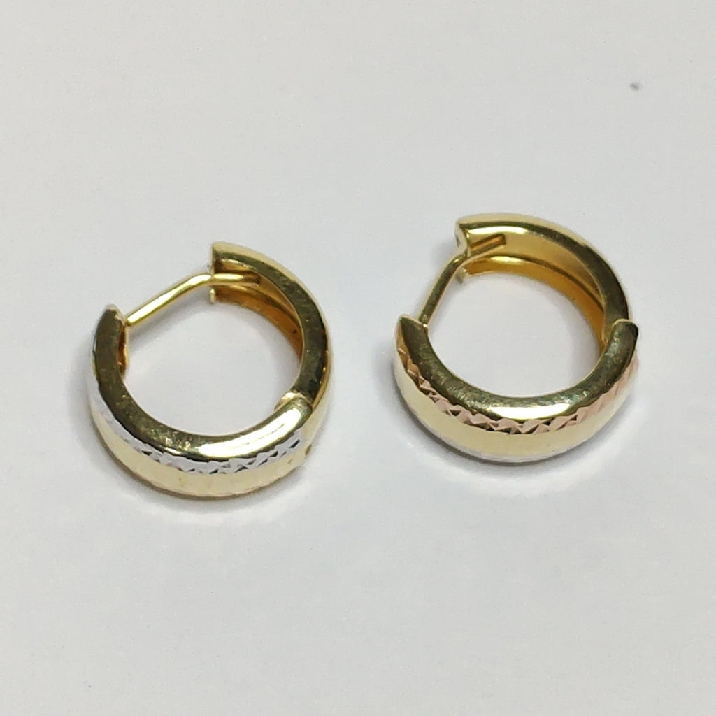 ARRACADAS PAR ORO 14 K 1.3 GRMS (SEMINUEVO)
