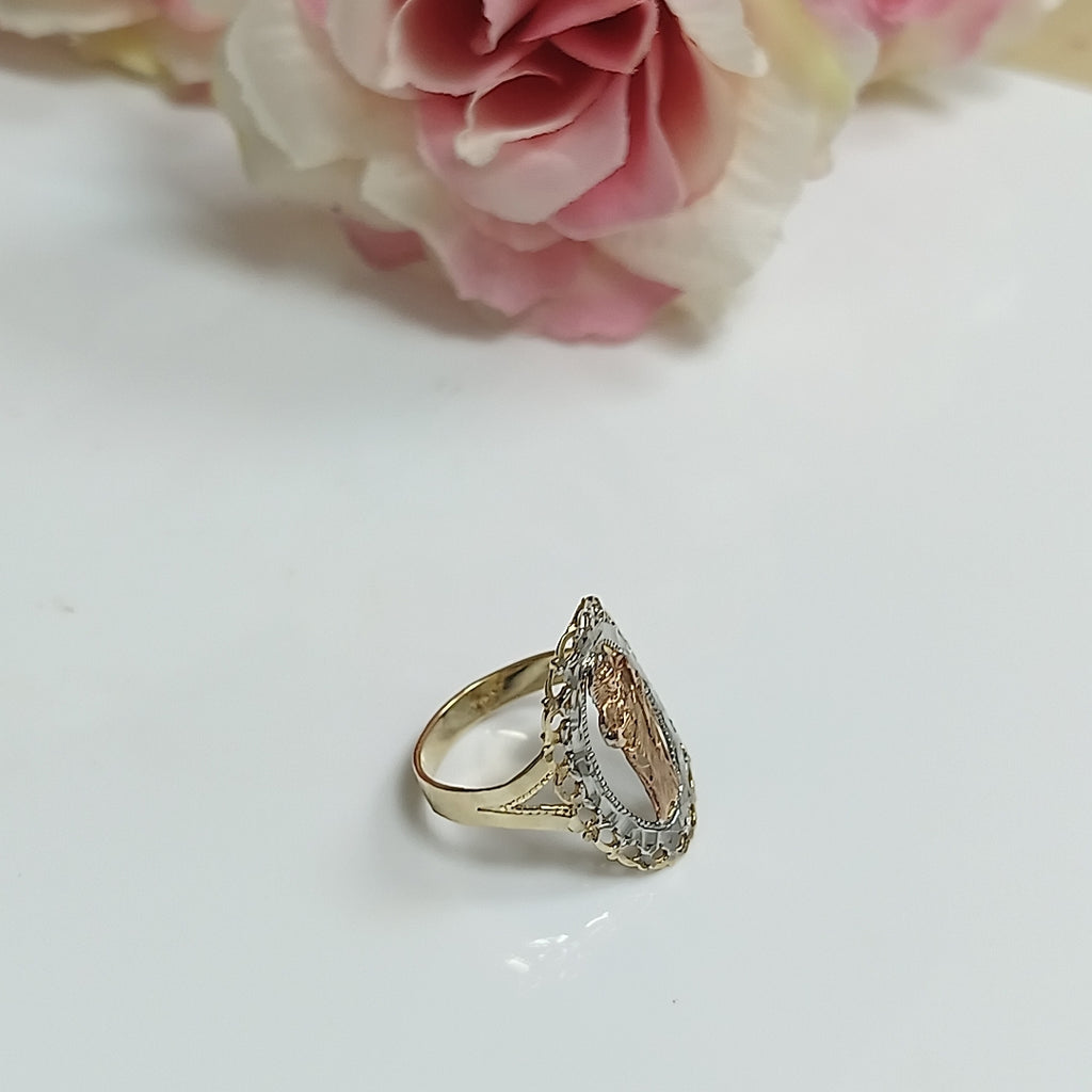 ANILLITO ORO, ORO COMBINADO 14 K 1.9 GRMS (SEMINUEVO)