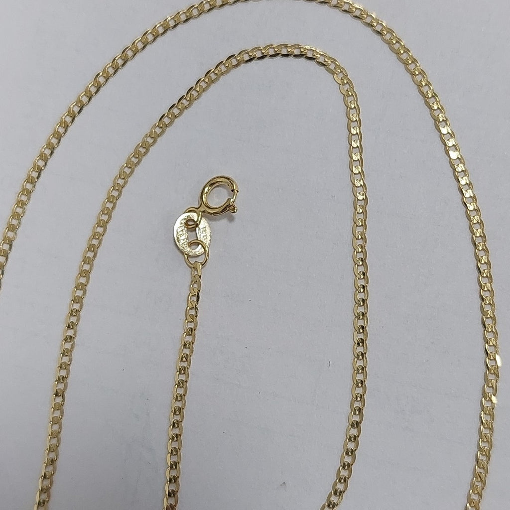 CADENAS BARBADA AMARILLA ORO 14K 2.2 (NUEVO)