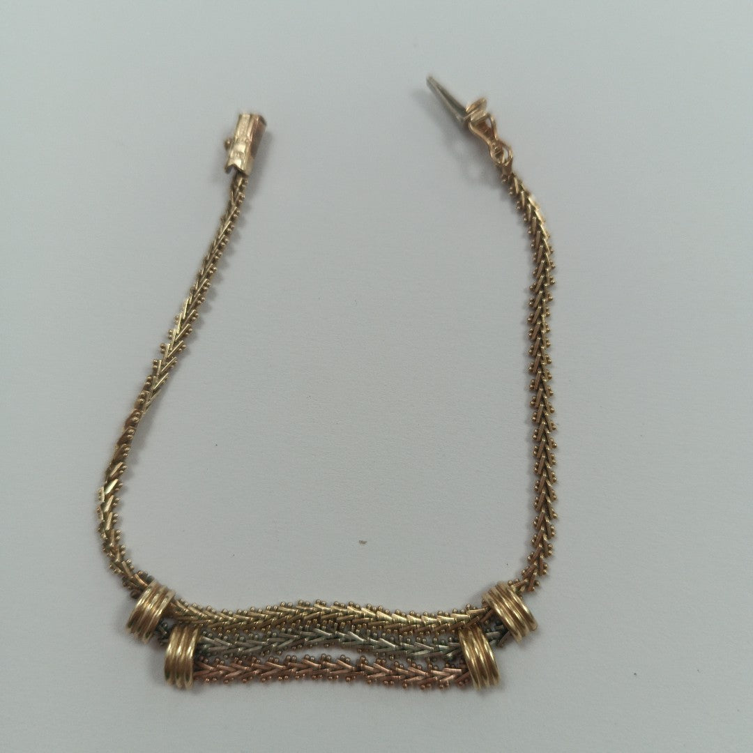 PULSERA ORO 14 K 7.5 GRMS (SEMINUEVO)
