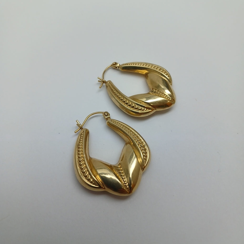 ARETES PAR ORO 14 K 4.1 GRMS (SEMINUEVO)