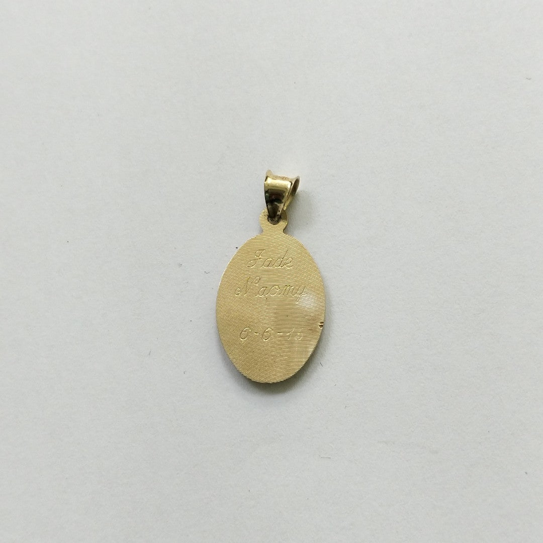 MEDALLA RELIGIOSA ORO 14 K 1,20 GRMS (SEMINUEVO)