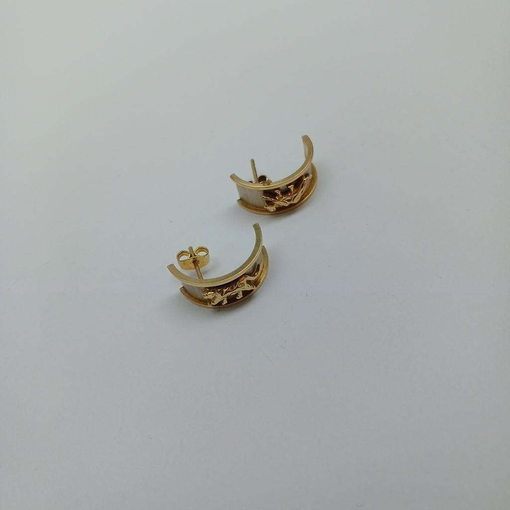ARETES PAR ORO 14 K 5 GRMS (SEMINUEVO)
