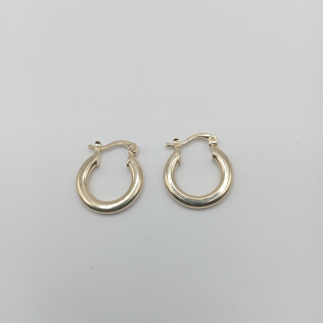 ARETES ARRACADAS 14K 1.6 GR (NUEVO)