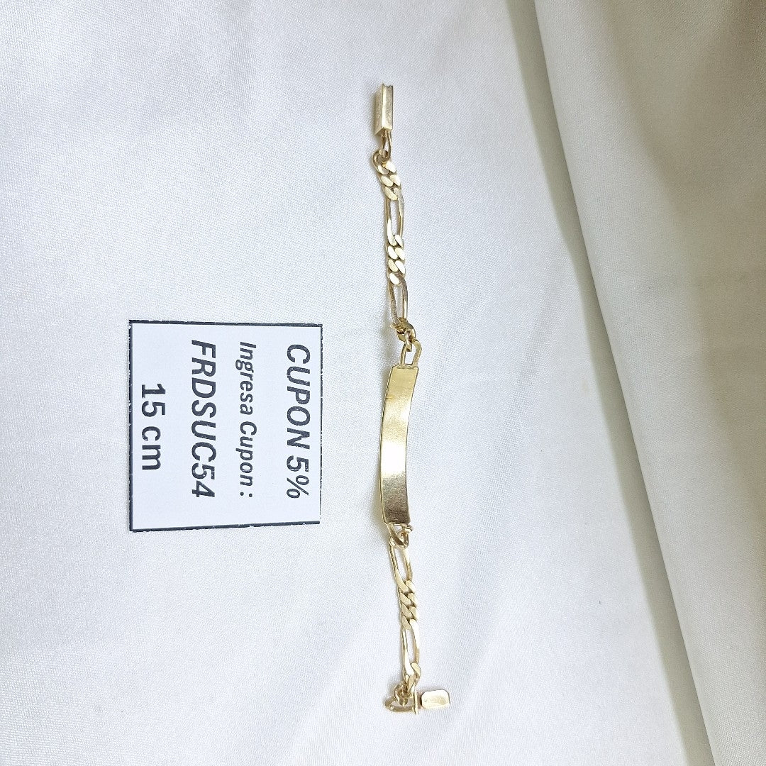 ESCLAVA ORO 14 K 6,70 GRMS (SEMINUEVO)
