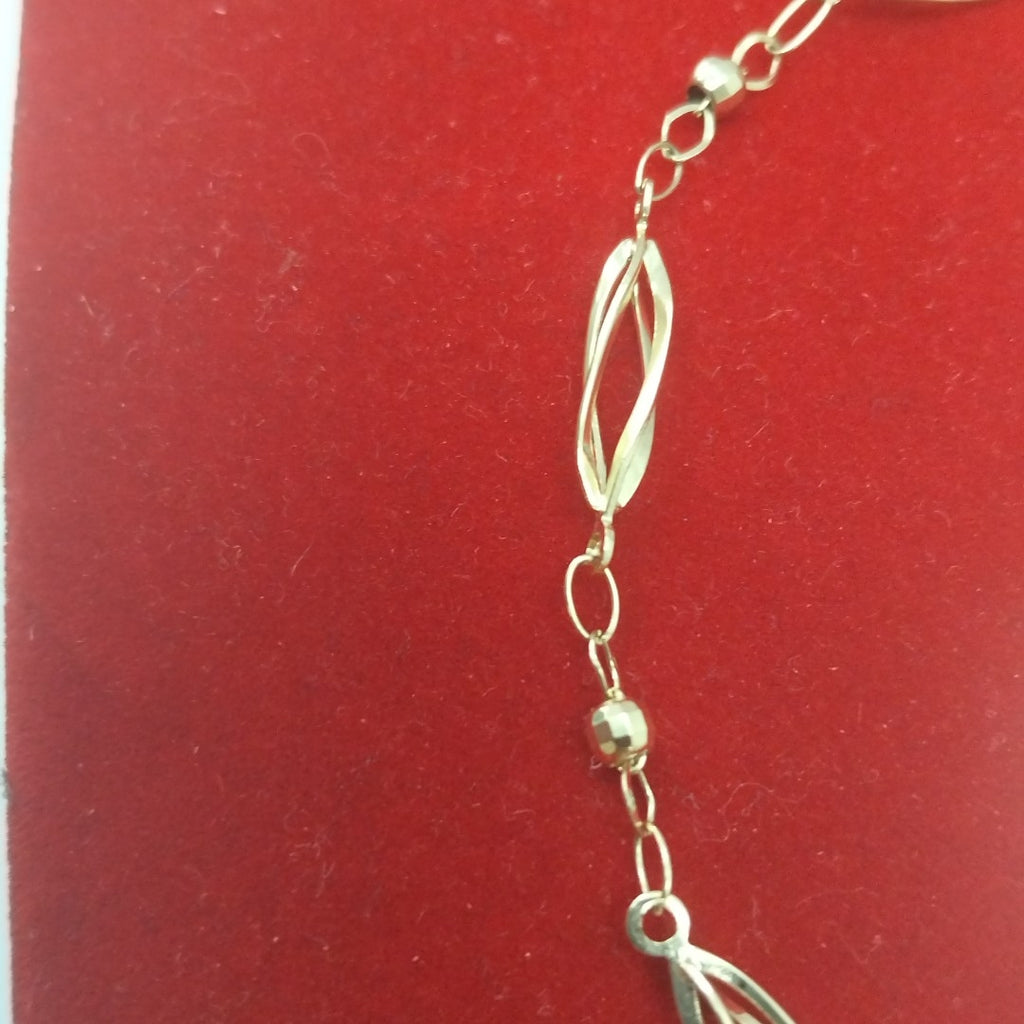 PULSERA ESPECIAL 14K 18 CM 2 GR (NUEVO)