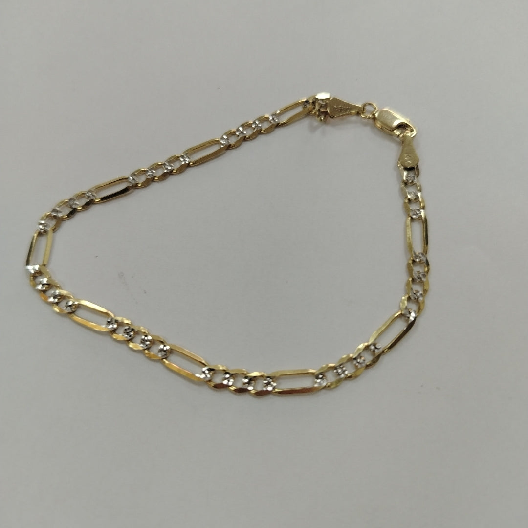 PULSERA 3X1 14K 21 CM 4.5 GR (NUEVO)