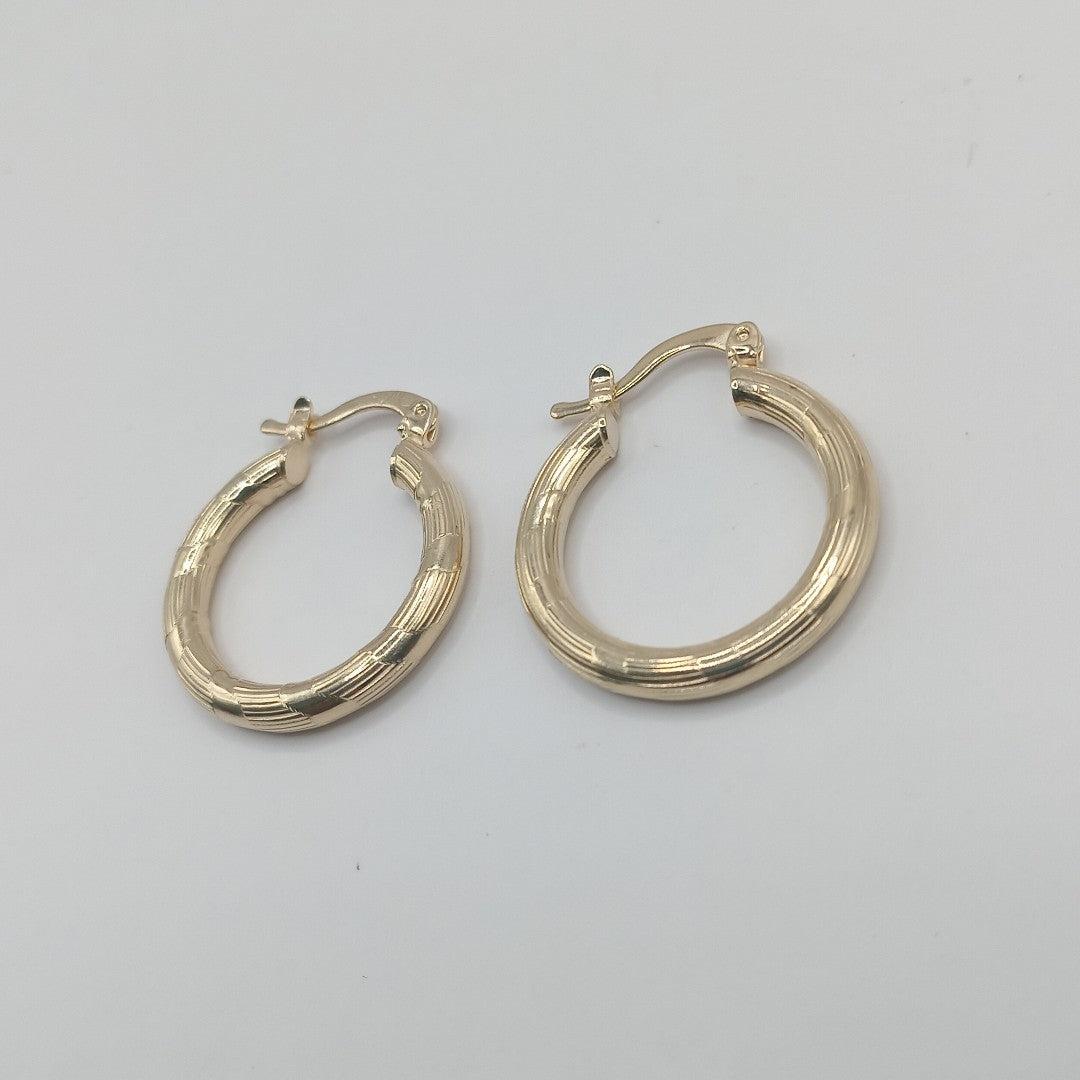 ARETES ARRACADAS 14K 2.7 GR (NUEVO)