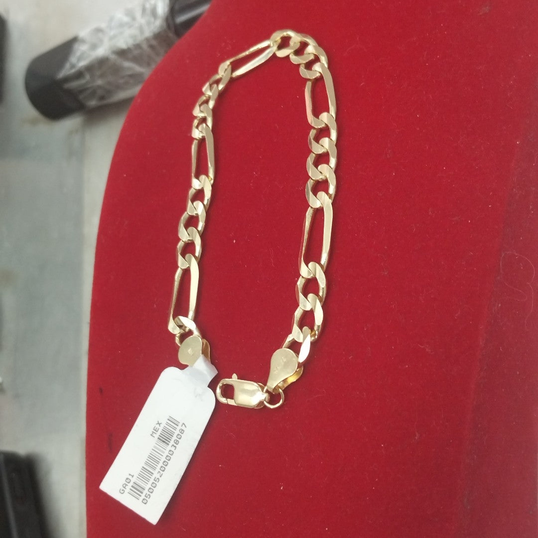 PULSERA 3X1 14K 21 CM 14 GR (NUEVO)