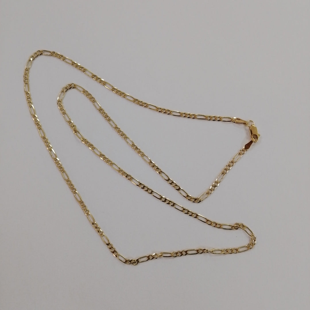 CADENA TEJIDO 3X1 14K 55 CM 5.3 GR (NUEVO)