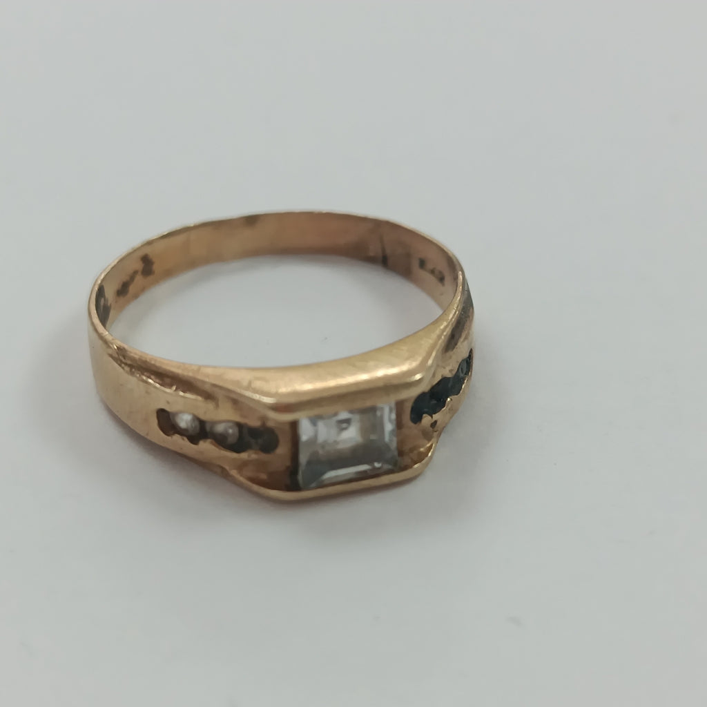 ANILLO ORO 10 K 3.3 GRMS (SEMINUEVO)