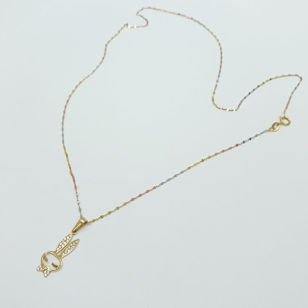 CADENA, DIJE ORO 14 K 1.4 GRMS (SEMINUEVO)
