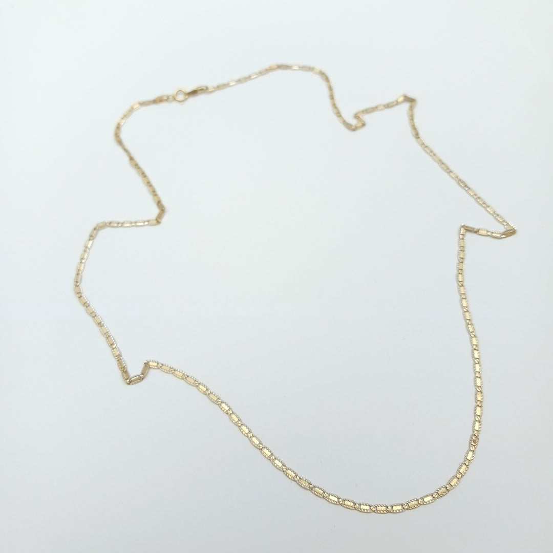 CADENA ORO 14 K 4.3 GRMS (SEMINUEVO)