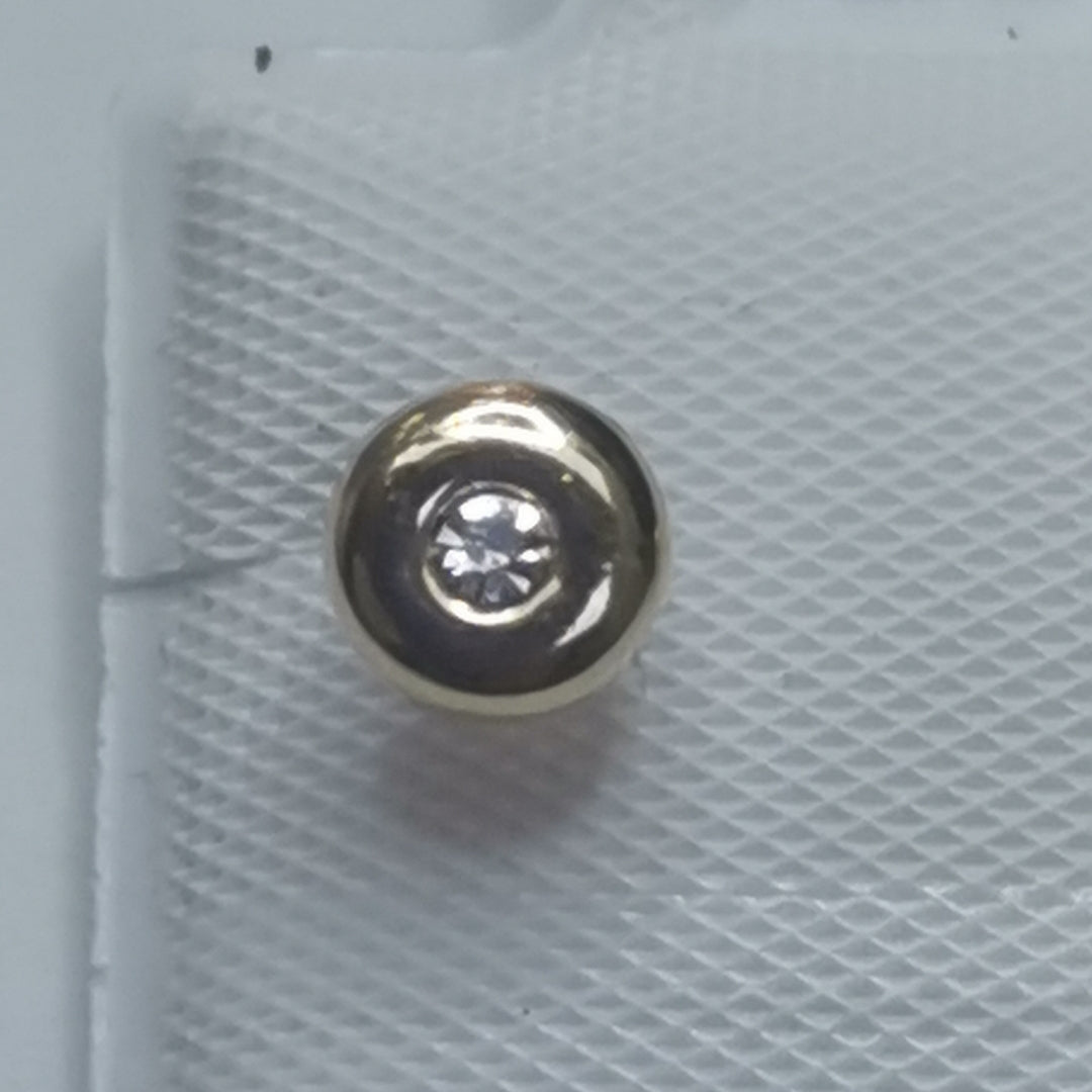 BROQUELES BROQUEL C CIRCONIA 14K 0.27 GR (NUEVO)