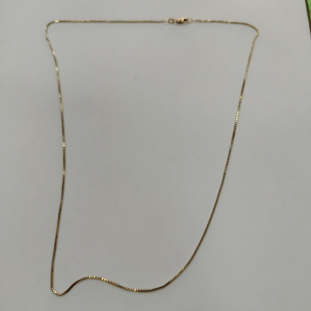 CADENA ORO 14 K 3.2 GRMS (SEMINUEVO)