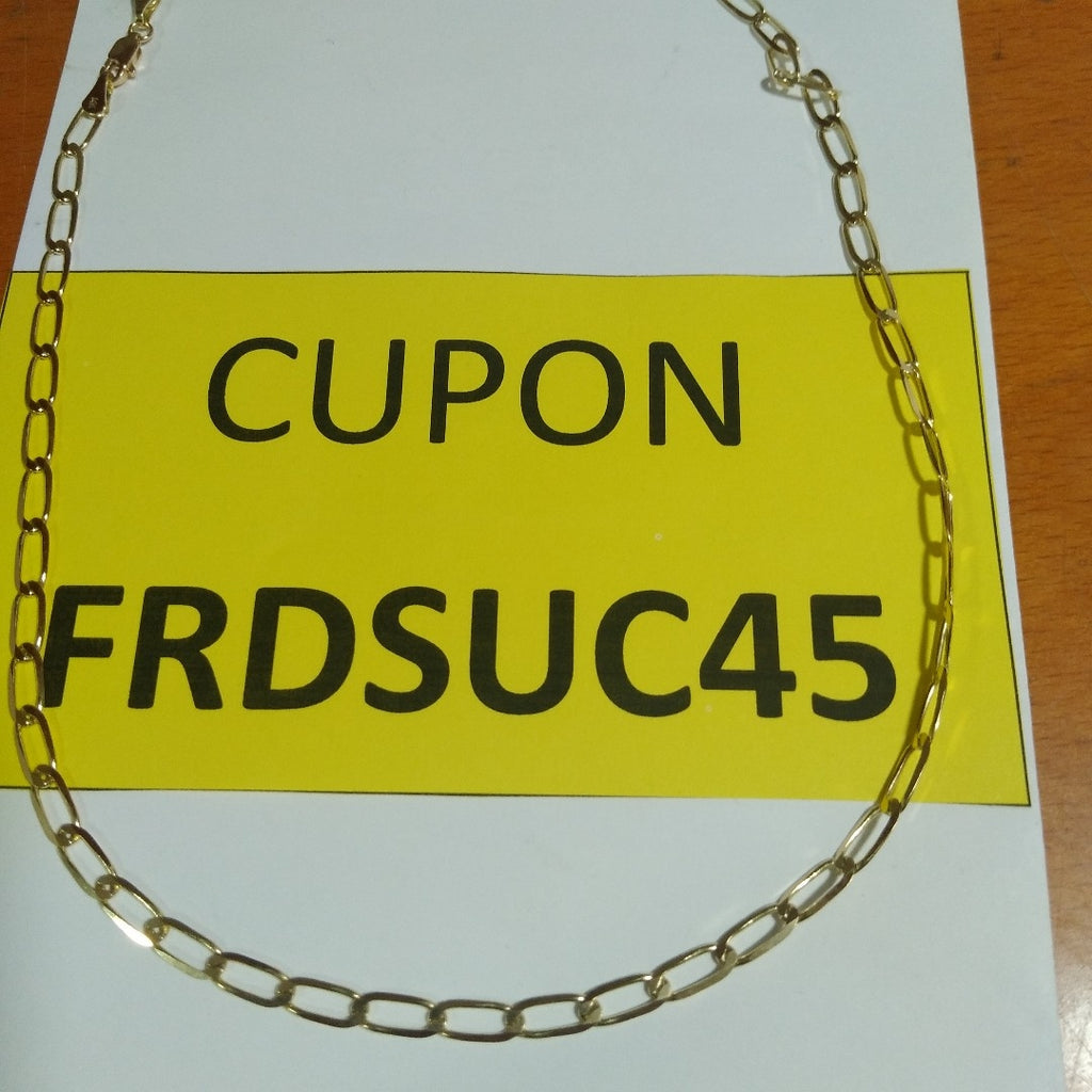 CADENA ESLABON 14K 60 CM 11.8 GR (NUEVO)