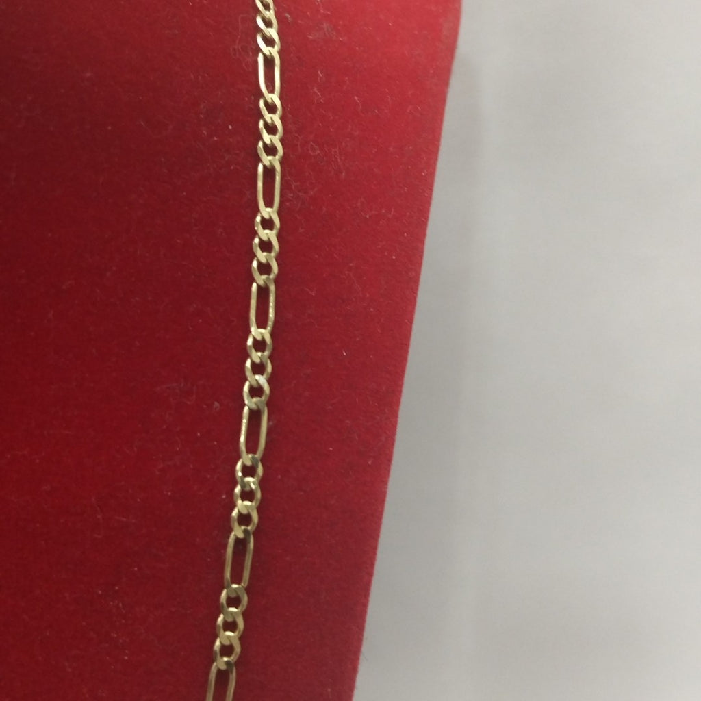 CADENA TEJIDO 3X1 14K 55 CM 5.2 GR (NUEVO)