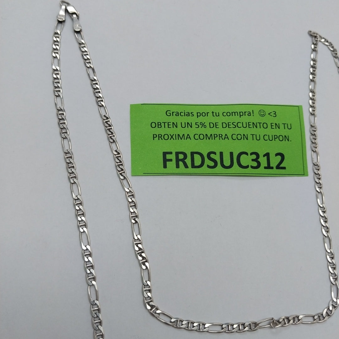 CADENA PLATA 10.2 GRMS (SEMINUEVO)