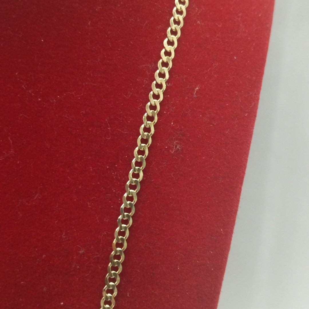 CADENA BARBADA 14K 60 CM 6 GR (NUEVO)