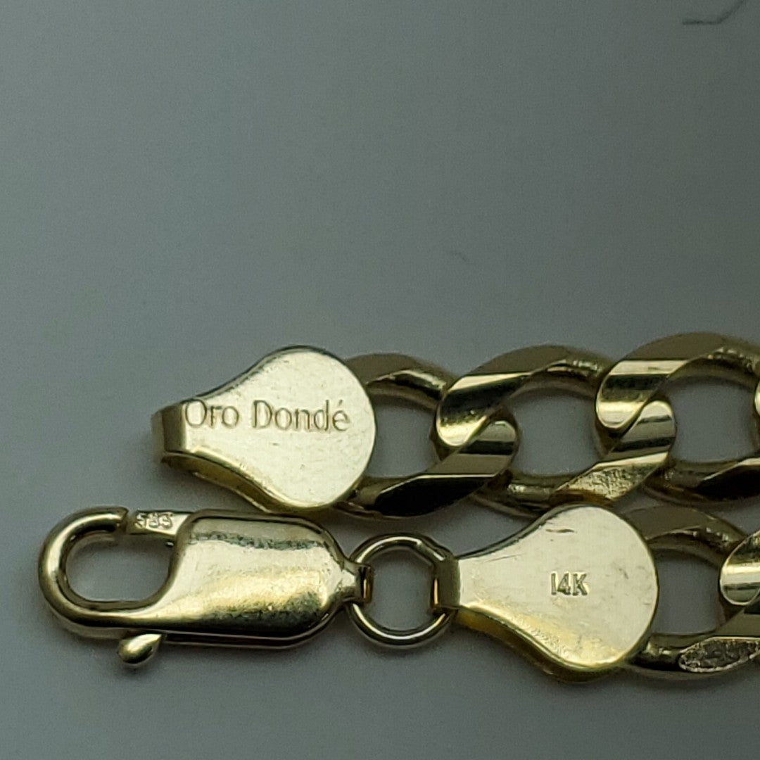 PULSERA 3X1 14K 21 CM 14.5 GR (NUEVO)