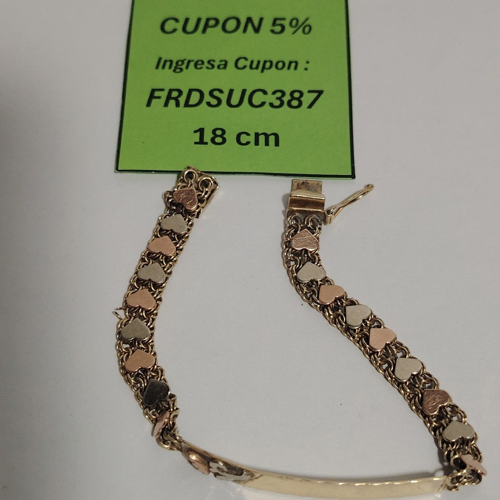 ESCLAVA ORO 10 K 10 GRMS (SEMINUEVO)