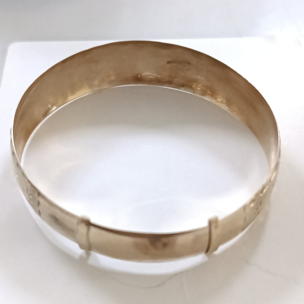 PULSERA RIGIDA ORO 10 K 10.5 GRMS (SEMINUEVO)
