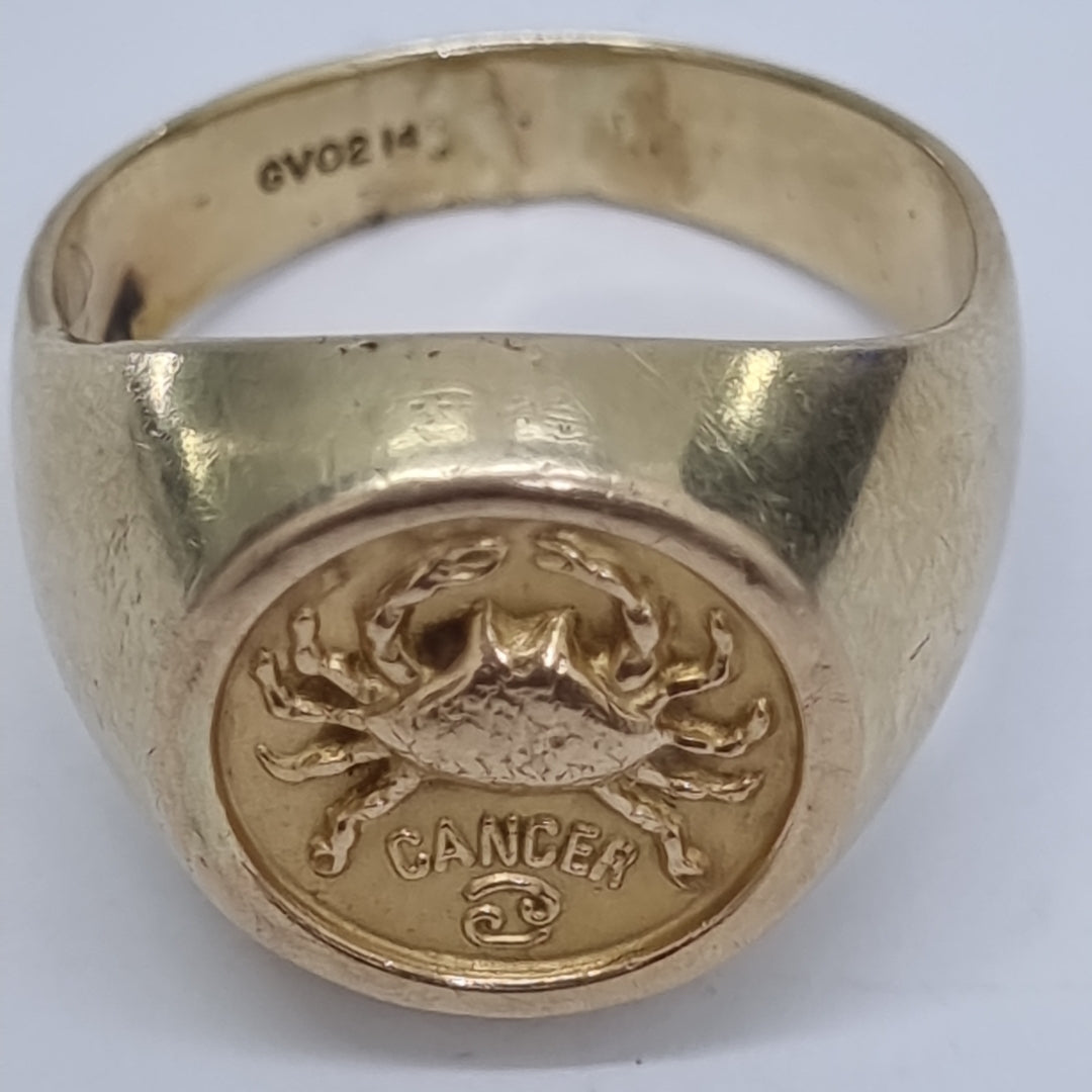 ANILLO ORO 14 K 7,90 GRMS (SEMINUEVO)