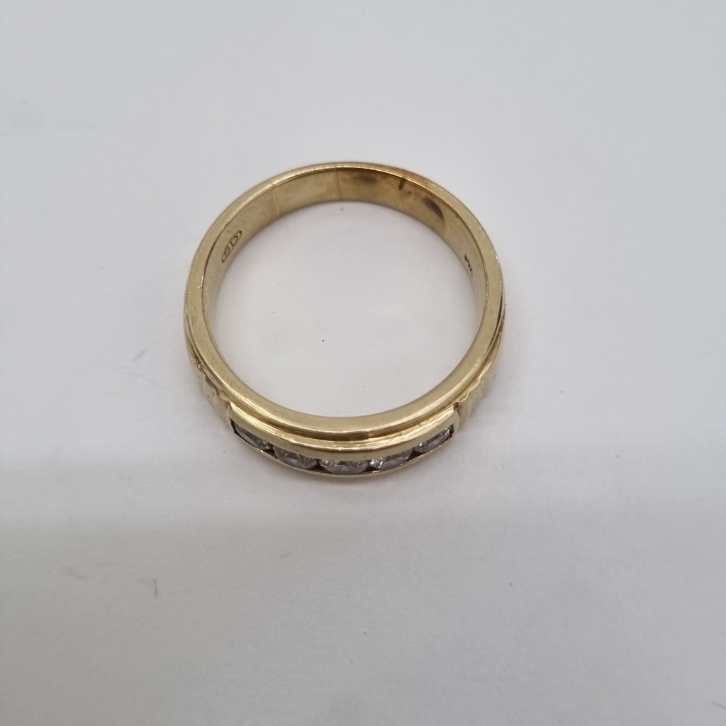 ANILLO ORO 14 K 9 GRMS (SEMINUEVO)