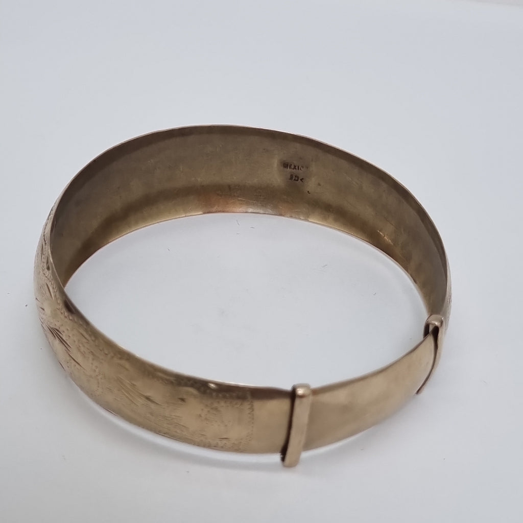 PULSERA RIGIDA ORO 8 K 12.6 GRMS (SEMINUEVO)