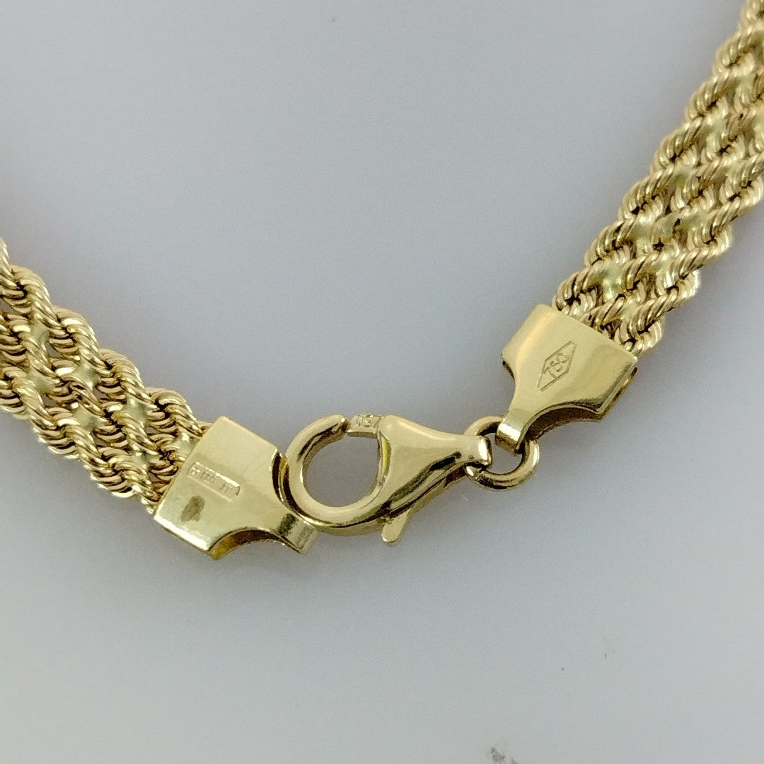 GARGANTILLA ORO 18 K 9.3 GRMS (SEMINUEVO)