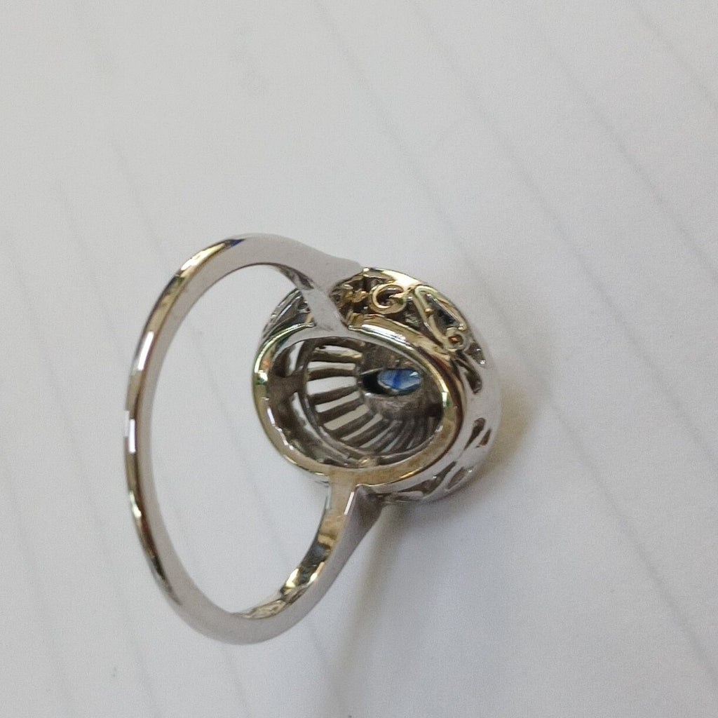 ANILLITO ORO,ORO BLANCO 14 K 3,60 GRMS (SEMINUEVO)
