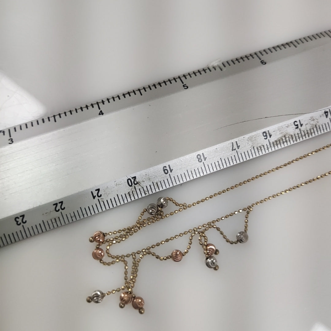 CADENA ORO 14 K 3.3 GRMS (SEMINUEVO)
