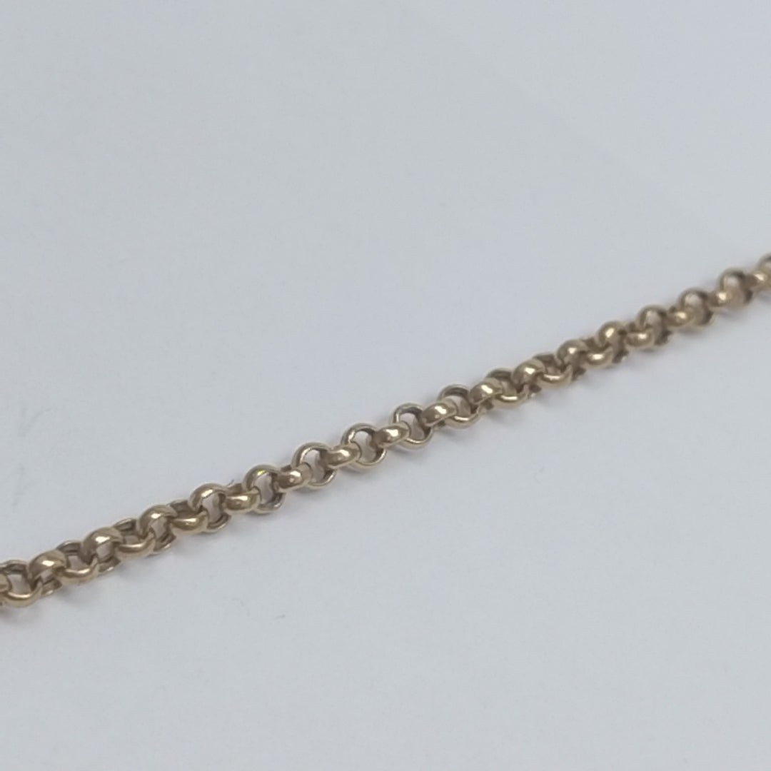 GARGANTILLA ORO COMBINADO 14 K 7,60 GRMS (SEMINUEVO)