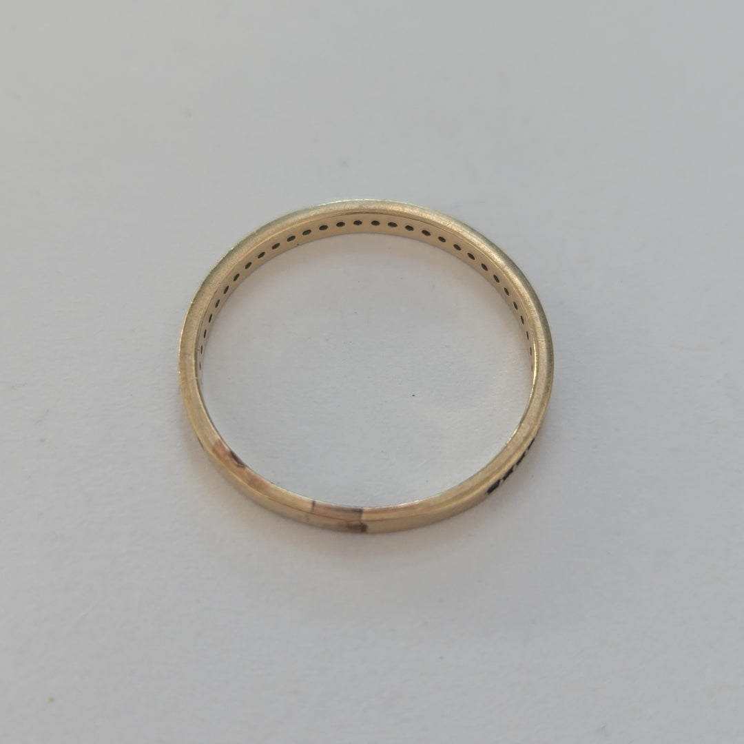 ANILLO ORO BLANCO 8 K 1,60 GRMS (SEMINUEVO)