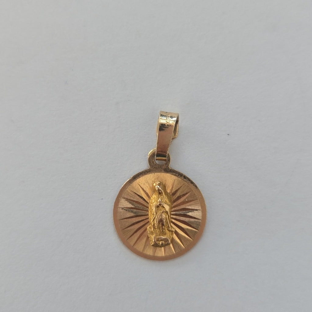 MEDALLA RELIGIOSA ORO 10 K 0.9 GRMS (SEMINUEVO)