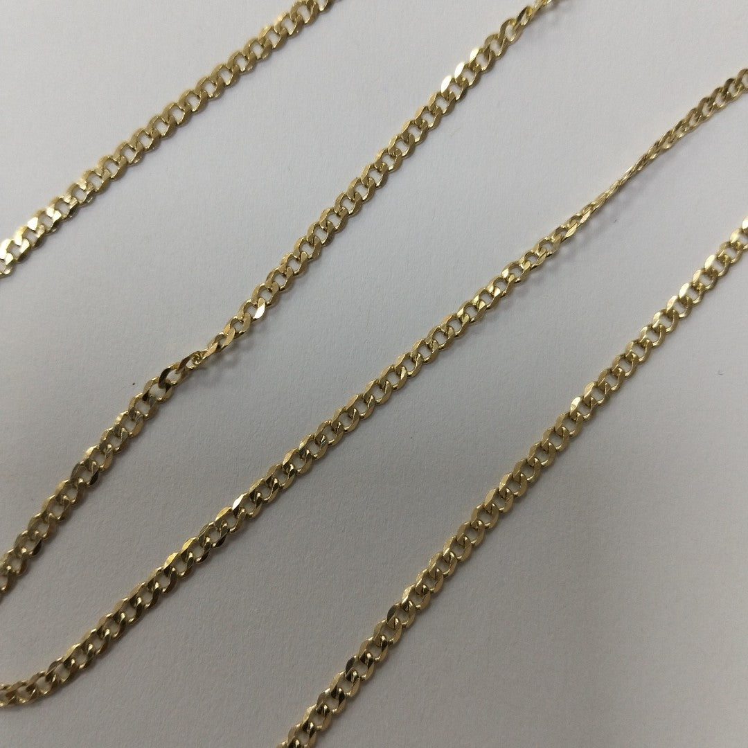 CADENA BARBADA 14K 60 CM 6 GR (NUEVO)
