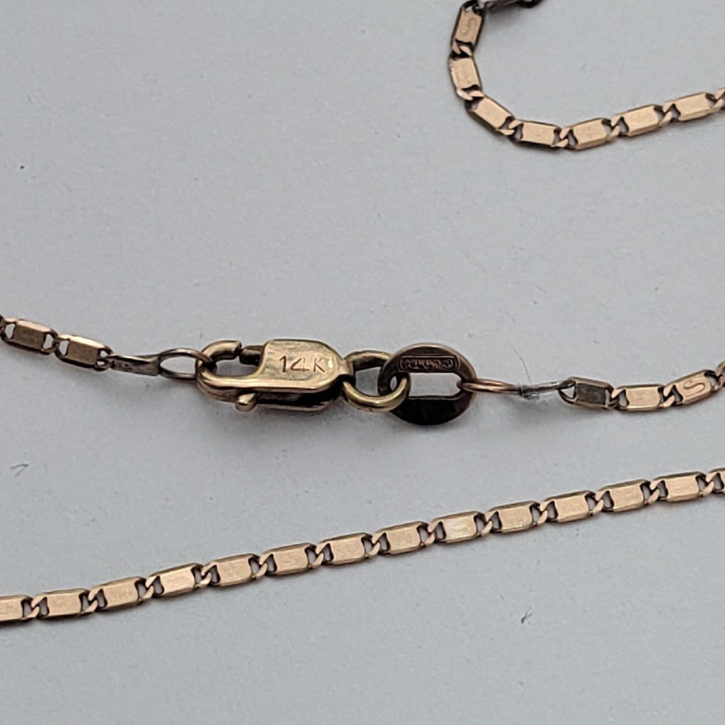 CADENA ORO 14 K 2.4 GRMS (SEMINUEVO)