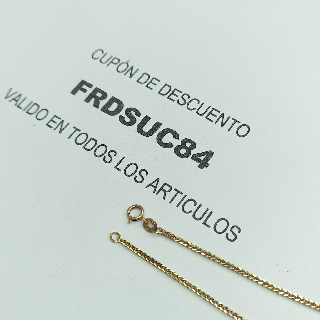 CADENA ORO 14 K 3,30 GRMS (SEMINUEVO)
