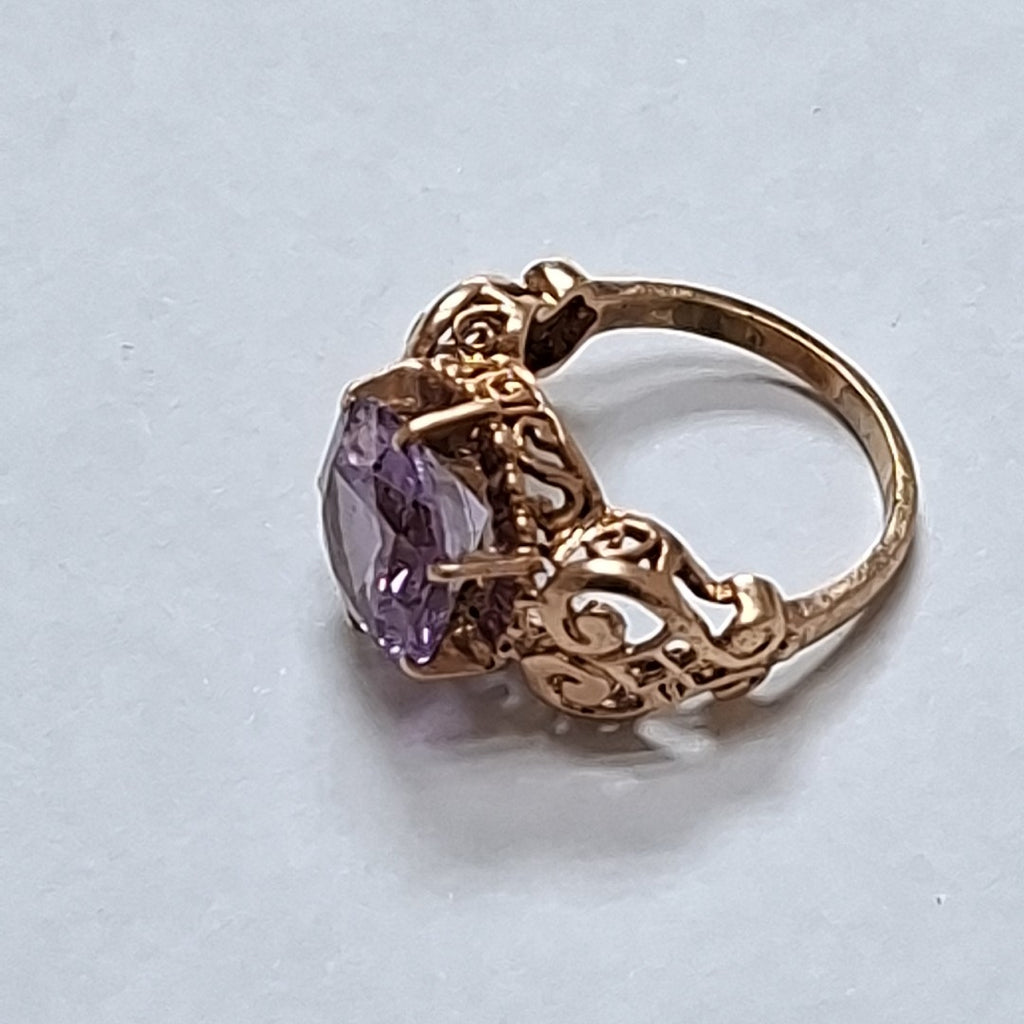 ANILLO ORO 14 K 4,10 GRMS (SEMINUEVO)