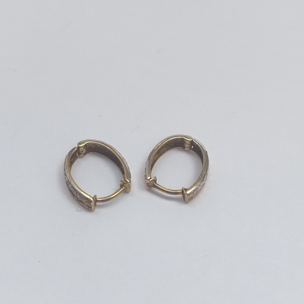 ARRACADAS PAR ORO 14 K 0,90 GRMS (SEMINUEVO)