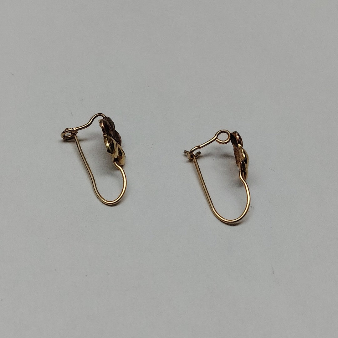 ARETES PAR ORO 10 K 1 GRMS (SEMINUEVO)