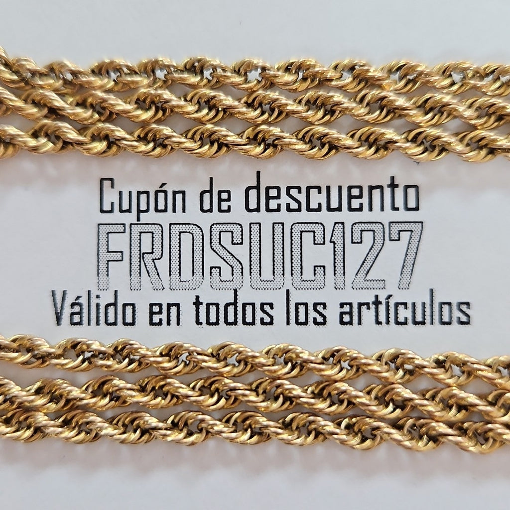 CADENA ORO 10 K 14.7 GRMS (SEMINUEVO)