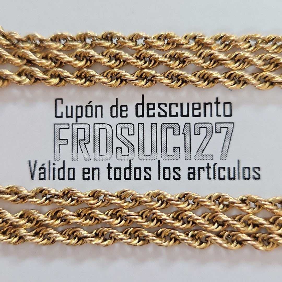 CADENA ORO 10 K 14.7 GRMS (SEMINUEVO)