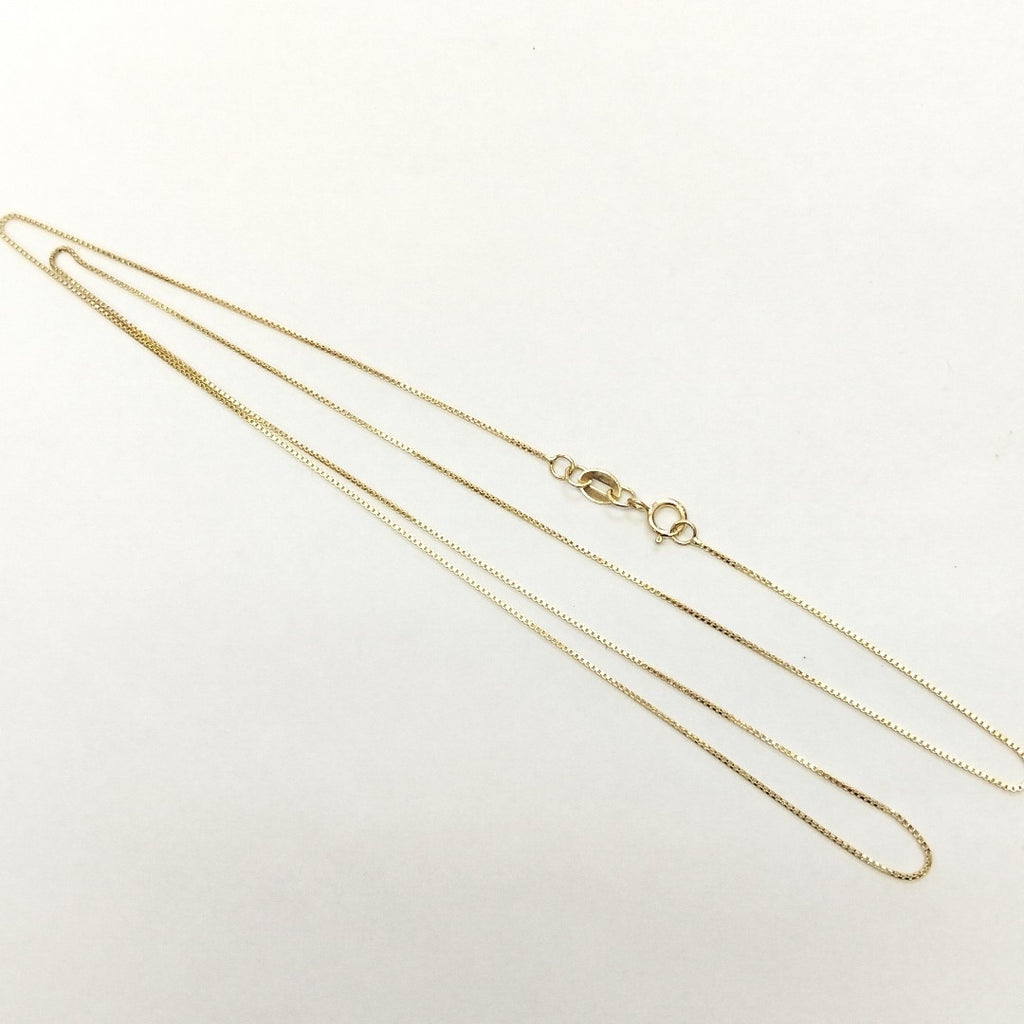 CADENA VENECIANO 14K 55 CM 1.7 GR (NUEVO)