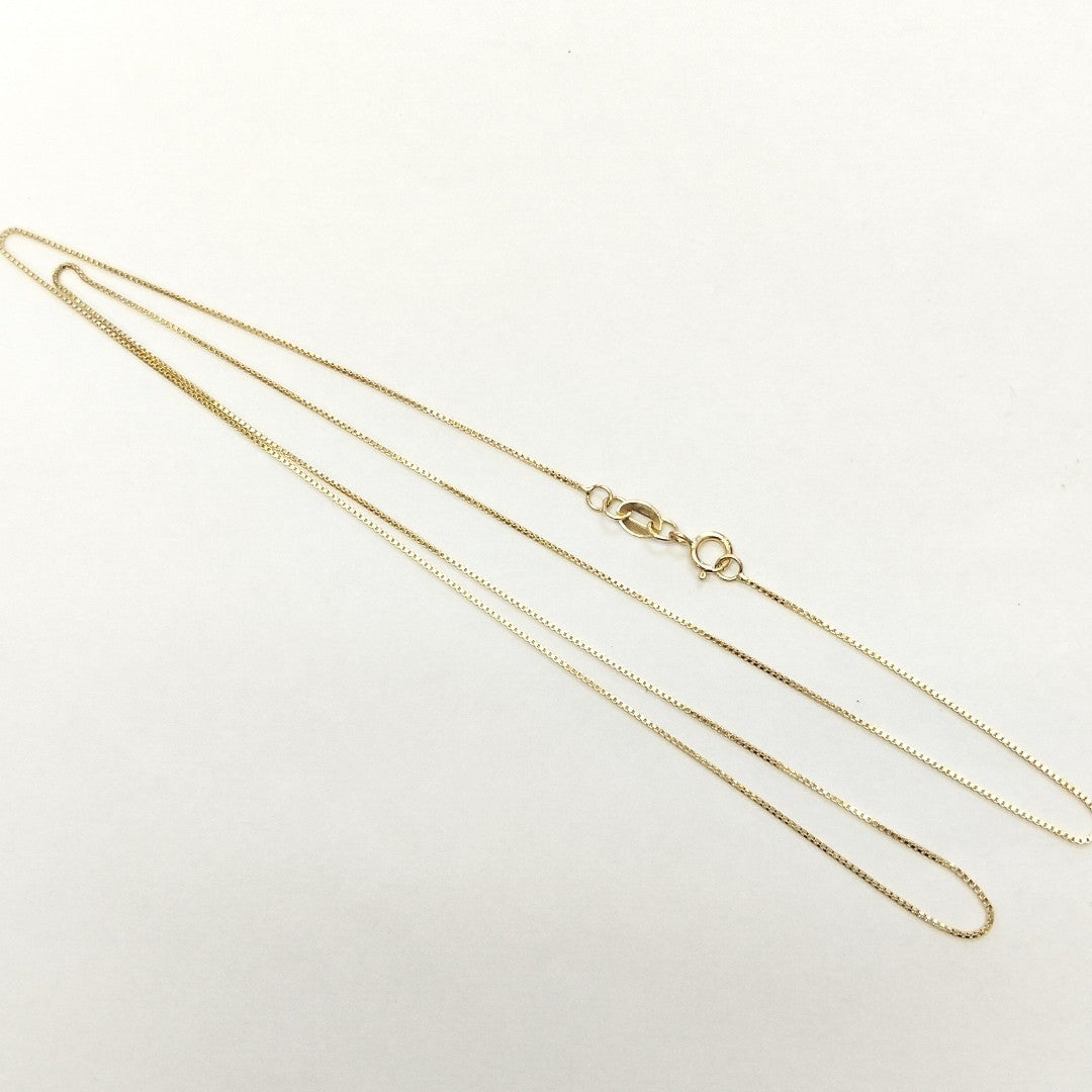 CADENA VENECIANO 14K 55 CM 1.7 GR (NUEVO)
