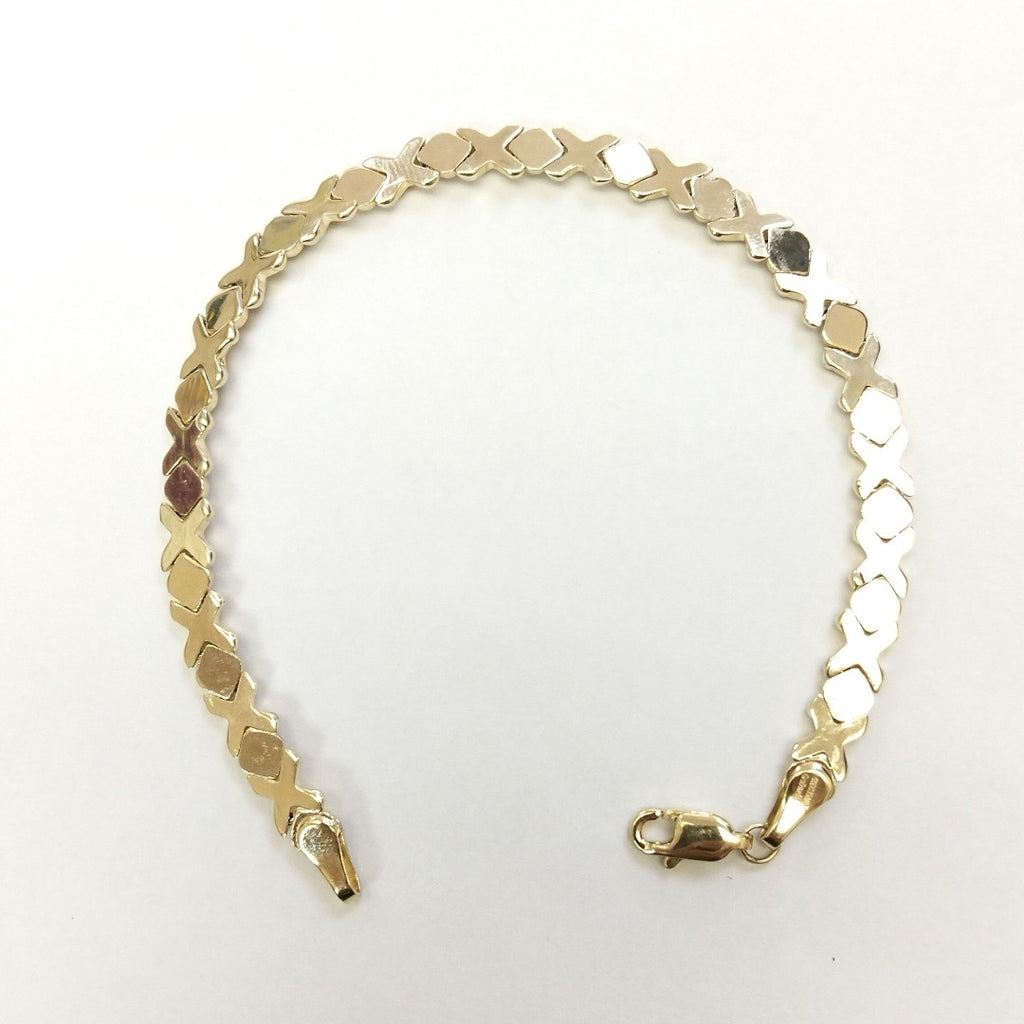PULSERA ESP XOXO 14K 18 CM 6.1 GR (NUEVO)