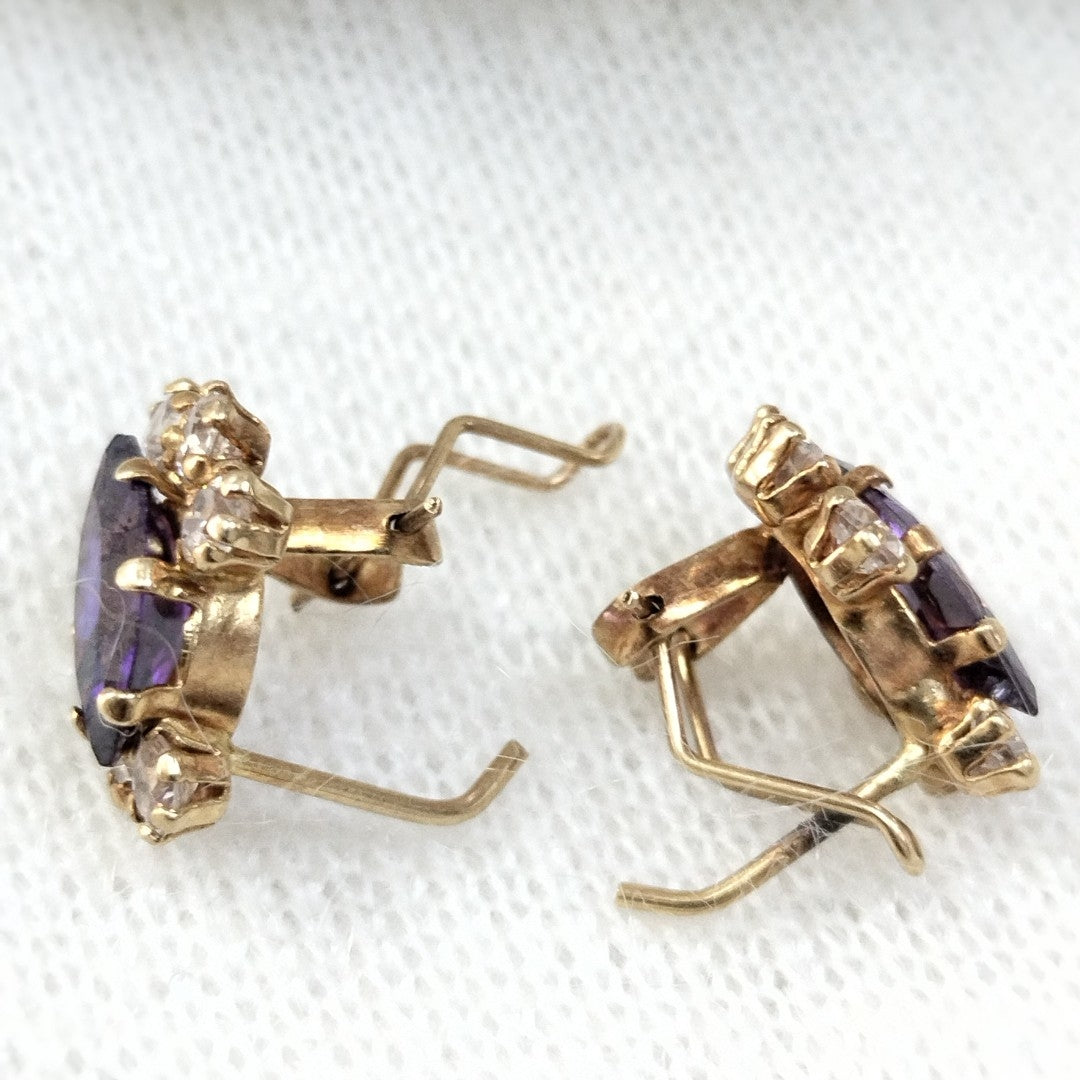 ARETES PAR ORO 10 K 2.3 GRMS (SEMINUEVO)