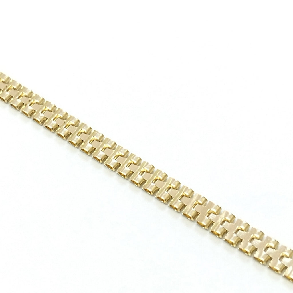PULSERA ESPECIAL 14K 18 CM 4.1 GR (NUEVO)