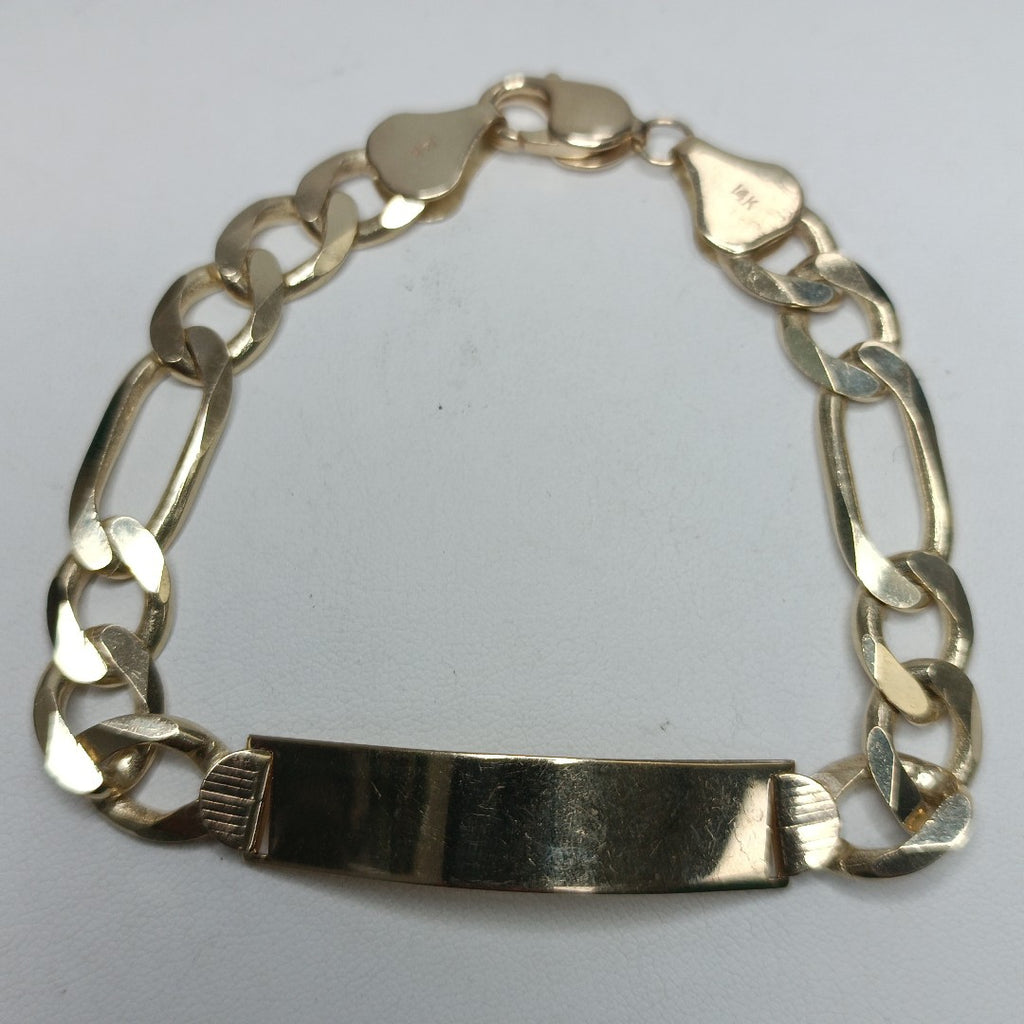 PULSERA ESCLAVA 3X1 14K 21 CM 28.8 GR (NUEVO)